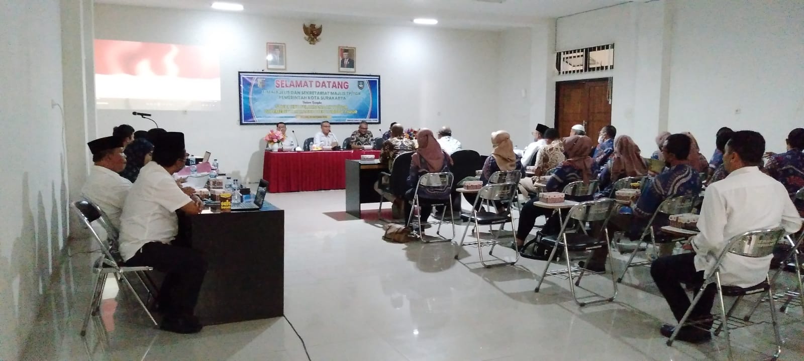 Kunjungan Tim Majelis Sekretariat TP/TGR Pemerintah Kota Surakarta